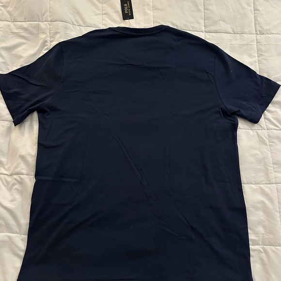 Ralph Lauren Polo Bear Jersey T-Shirt | Men’s XLT (Big & Tall) | New | Navy Blue - Picture 4 of 5